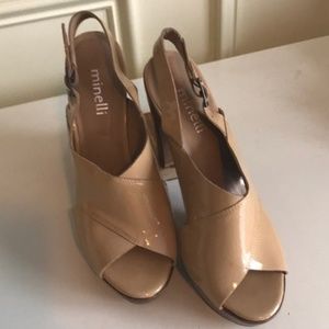 Minelli Patent Sandals. Size 8.5